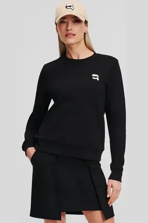 Karl Lagerfeld Bluza damska kolor z aplikacją A1W20014