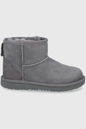 UGG Śniegowce zamszowe dziecięce K KIDS CLASSIC MINI II kolor 1017715K