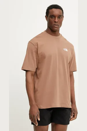 The North Face T-shirt bawełniany Essential męski kolor gładki NF0A87NR6IH1