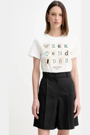 Max Mara T-shirt bawełniany damski kolor 2515971052600