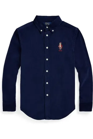 Ralph Lauren Koszula bawełniana dziecięca kolor 323878882003