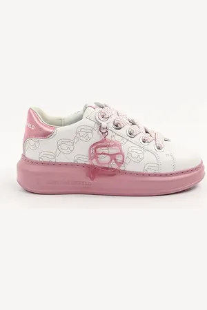 Karl Lagerfeld Sneakersy skórzane KAPRI NFT damskie kolor KL62522
