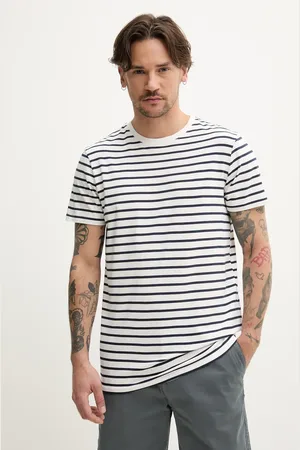 Resteröds T-shirt męski kolor gładki