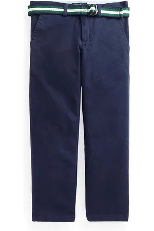 Ralph Lauren Spodnie dziecięce kolor gładkie 322855394001