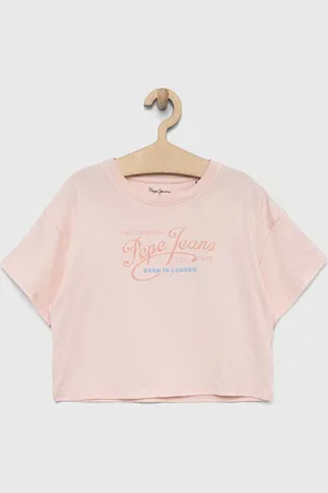 Pepe Jeans T-shirt bawełniany dziecięcy Non-denim kolor