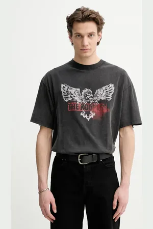 The Kooples T-shirt bawełniany męski kolor z nadrukiem HTSC30005K