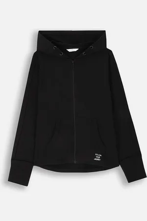 COCCODRILLO Bluza bawełniana dziecięca kolor z kapturem gładka EVERYDAY GIRL