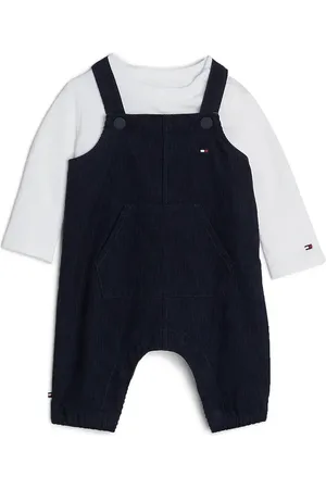 Tommy Hilfiger Komplet bawełniany niemowlęcy kolor KN0KN01920