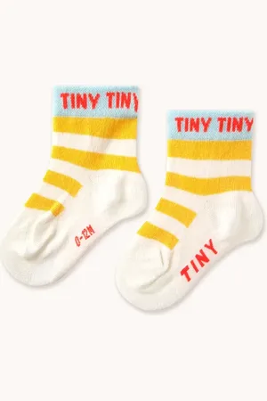 Tiny Cottons Skarpetki dziecięce STRIPES SHORT HEIGHT SOCKS kolor SS25-458