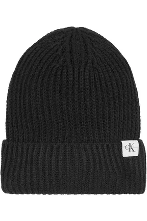 Calvin Klein Czapka dziecięca kolor z cienkiej dzianiny