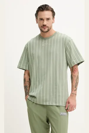 Karl Kani T-shirt bawełniany męski kolor wzorzysty 60300340