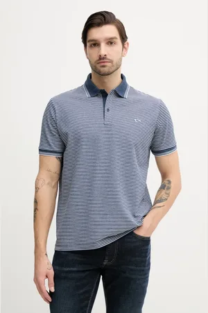 Paul & Shark Polo bawełniane męski kolor wzorzysty 25411226