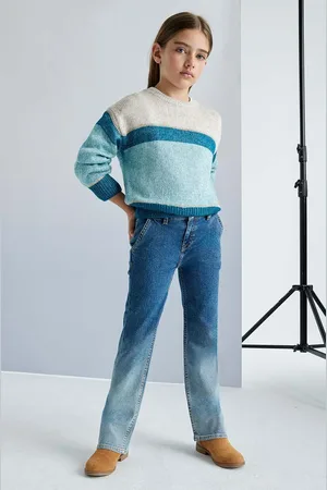 Mayoral Jeansy dziecięce jeansowe deep dye 7547