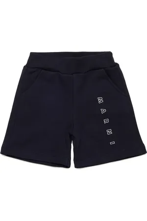 Marni Szorty bawełniane niemowlęce MP193B SHORTS kolor z nadrukiem M01403