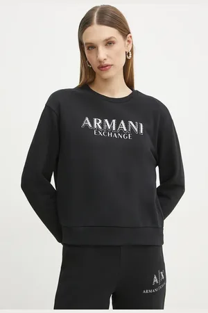 Armani Exchange Bluza bawełniana damska kolor z nadrukiem XW000159 AF11851