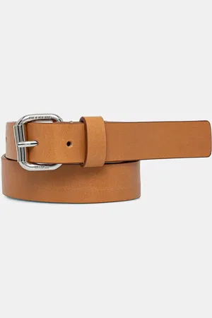 Max Mara Pasek skórzany damski kolor 2515501065600