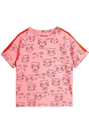 Mini Rodini T-shirt dziecięcy Cathlethes kolor wzorzysty
