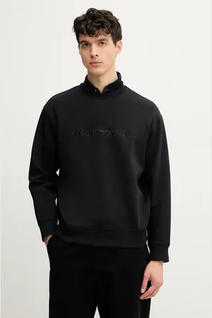 Emporio Armani Bluza męska kolor z aplikacją EM001126 AF10013