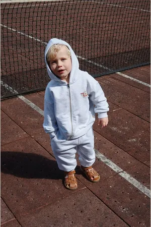 Konges Sløjd Spodnie dresowe bawełniane dziecięce LOUPY LOU SWEAT PANTS GOTS kolor KS102707
