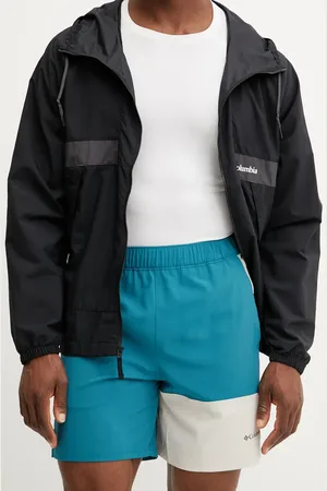 Columbia Szorty outdoorowe Hike kolor zielony 2072004