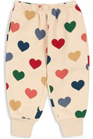 Konges Sløjd Spodnie dresowe dziecięce LOU SWEAT PANTS OCS kolor wzorzyste KS102593