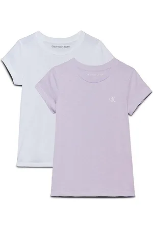 Calvin Klein T-shirt bawełniany dziecięcy 2-pack kolor IG0IG01258