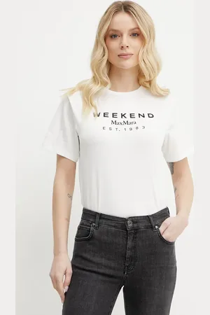 Max Mara T-shirt bawełniany damski kolor 2515971041600