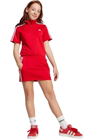 adidas Sukienka kolor mini prosta JD3536
