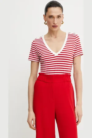 Morgan T-shirt DINA damski kolor DINA