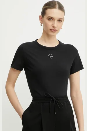 HUGO BOSS T-shirt bawełniany damski kolor 50540260