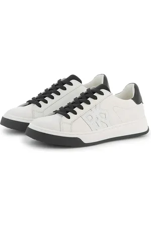 DKNY Sneakersy skórzane dziecięce kolor D62089