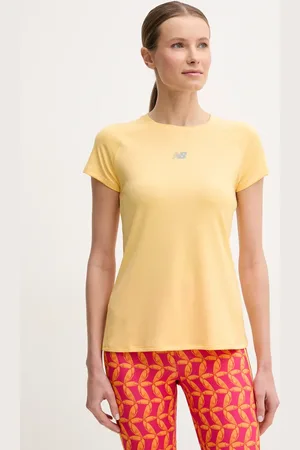 New Balance T-shirt do biegania Jacquard kolor WT51223CEE