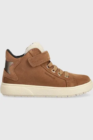 Geox Sneakersy zamszowe dziecięce J36HYC 022BH J THELEVEN WPF kolor