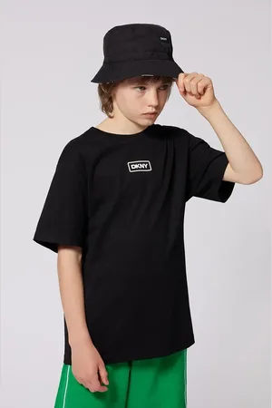 DKNY Kapelusz dwustronny dziecięcy kolor D62101