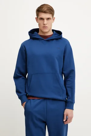 The North Face Bluza bawełniana Dome Relaxed męska kolor z kapturem gładka NF0A8C43D1R1