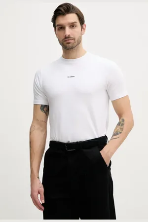 Karl Lagerfeld T-shirt męski kolor gładki 552235.755030