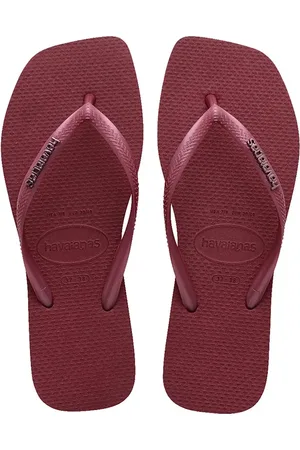 Havaianas Japonki SLIM SQUARE LOGO damskie kolor 4148257.9339