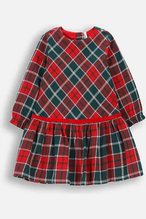 COCCODRILLO Sukienka bawełniana niemowlęca kolor mini rozkloszowana ELEGANT BABY GIRL