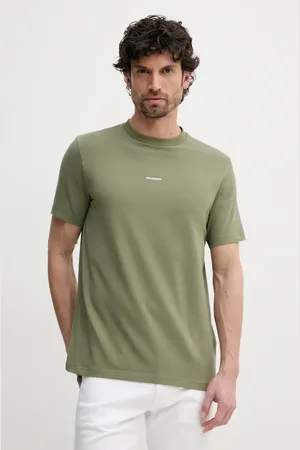 Karl Lagerfeld T-shirt męski kolor gładki 552235.755030