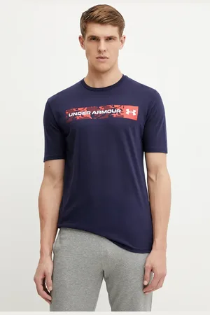 Under Armour T-shirt męski kolor z nadrukiem