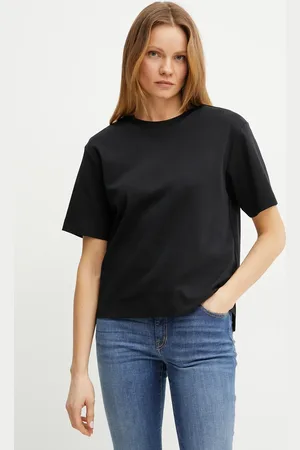 Max Mara T-shirt bawełniany damski kolor 2515941042600