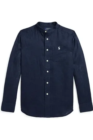 Ralph Lauren Koszula lniana dziecięca kolor 323964592001