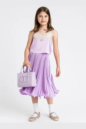 Twin-Set Bluzka dziecięca kolor gładka 251GJ2454