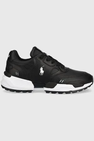 Ralph Lauren Sneakersy skórzane Polo Jogger PP 809835371002 kolor