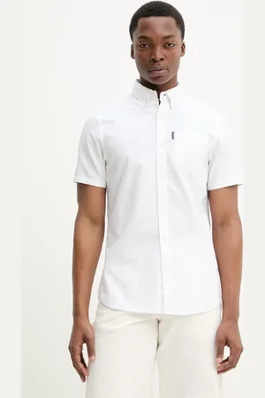 Superdry Koszula bawełniana męska kolor regular z kołnierzykiem klasycznym M4010944A-01C