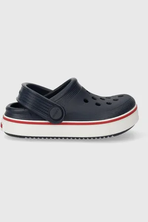 Crocs Klapki dziecięce CROCBAND CLEAN CLOG kolor