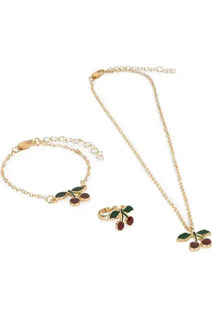 Konges Sløjd Komplet biżuterii dziecięcej CHERRY JEWELRY SET KS102943