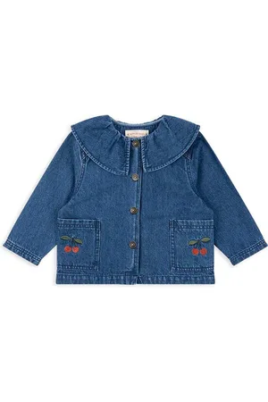 Konges Sløjd Kurtka jeansowa dziecięca MAGOT DENIM SHIRT GOTS kolor KS101582