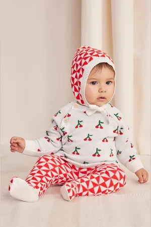 Bobo Choses Komplet niemowlęcy Cherry kolor 224AB107