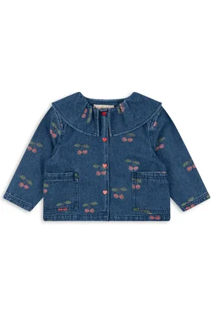 Konges Sløjd Kurtka dziecięca MAGOT DENIM SHIRT GOTS kolor KS102039